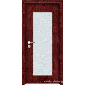 House interior doors from wooden , inteiror kitchen pvc doors, bathroom door with frosted glass